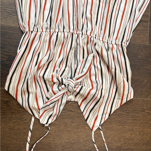 Striped Drawstring Pants - Picture 2 of 3